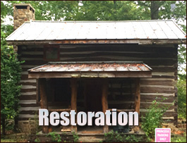 Historic Log Cabin Restoration  South Vienna, Ohio